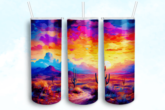 Colors Desert Landscape 20oz Tumbler