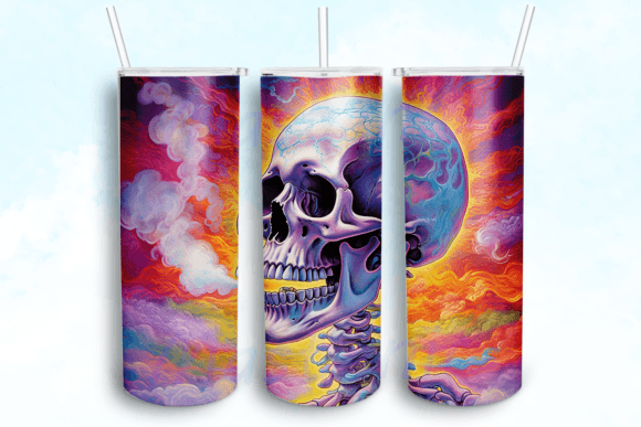 Skeleton Tumbler Design